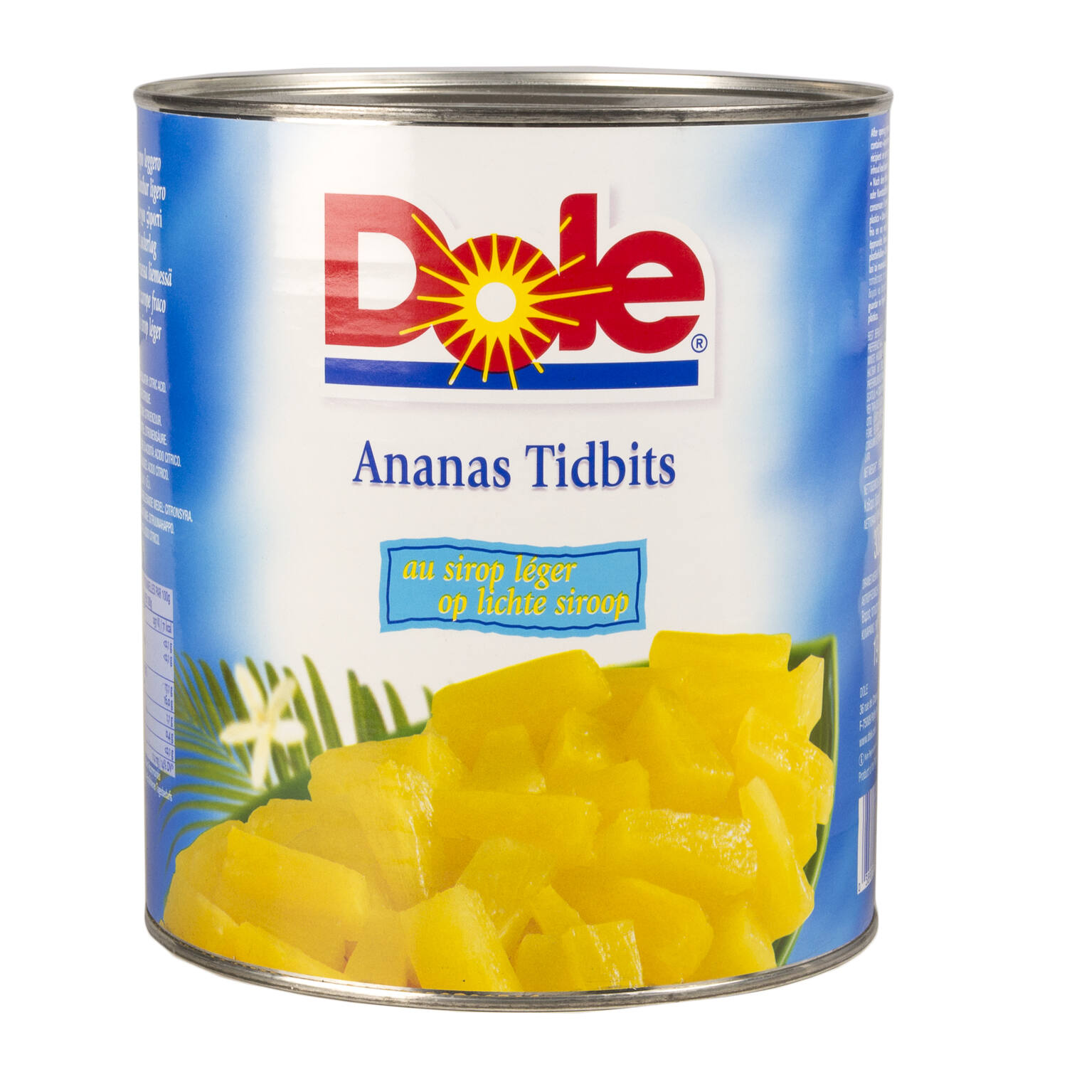 ANANAS TIDBITS  3ltr  (6) DOLE